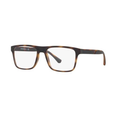 Emporio Armani Men's Sunglasses, Rectangle Shape, Size 54 - 58021W-0EA4115