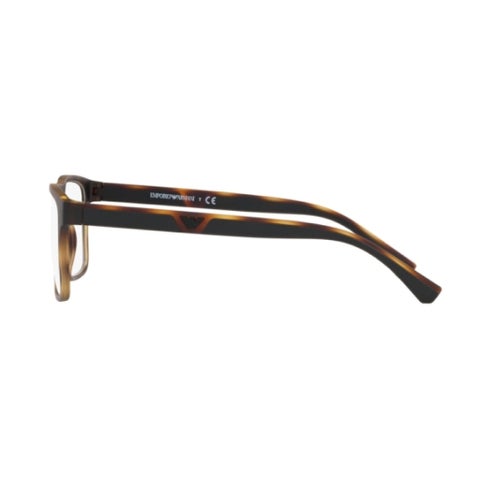Emporio Armani Men's Sunglasses, Rectangle Shape, Size 54 - 58021W-0EA4115