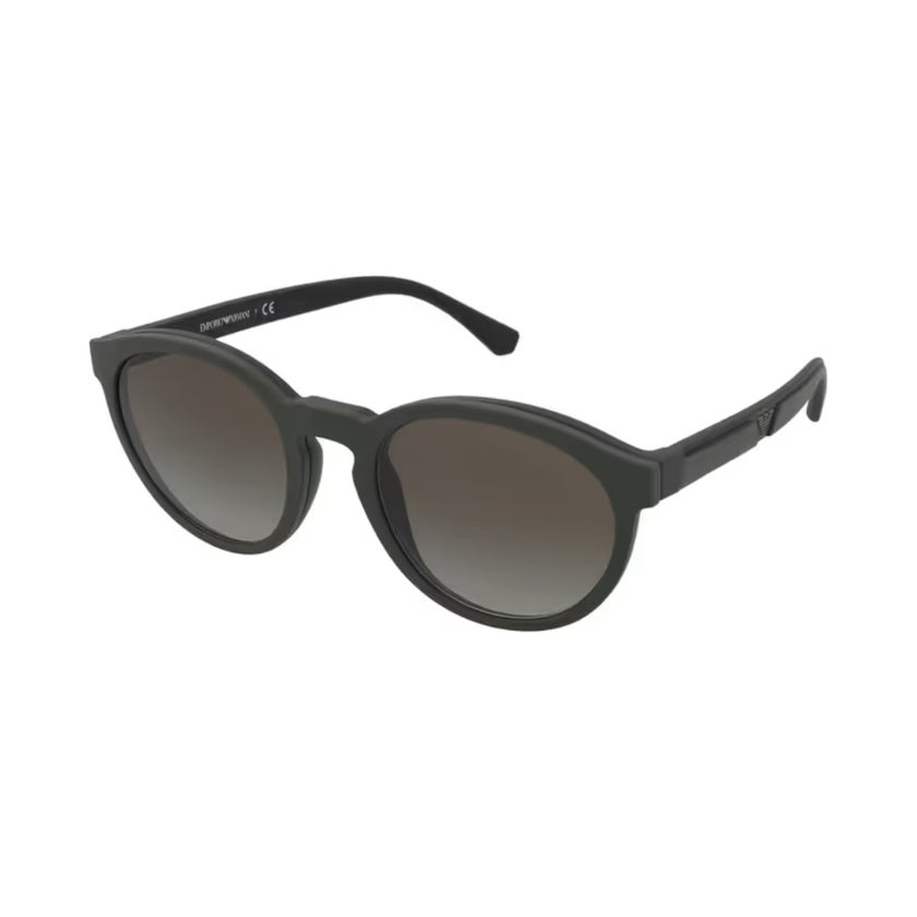 Emporio Armani Men's Sunglasses, Round Shape, Size 52 - 50421W-EA4152