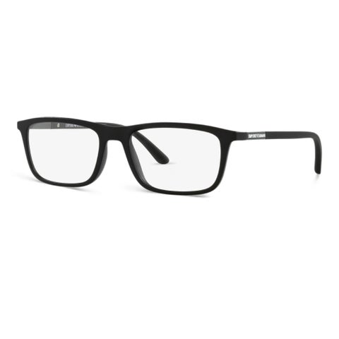 Emporio Armani Men's Sunglasses, Rectangle Shape, Size 55 - 50421W-0EA4160