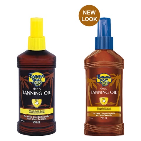 Banana Boat SPF 4 Deep Tanning Oil - 236ml