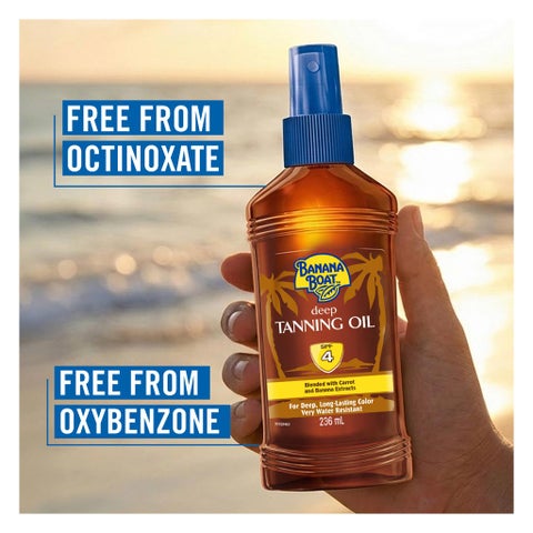 Banana Boat SPF 4 Deep Tanning Oil - 236ml