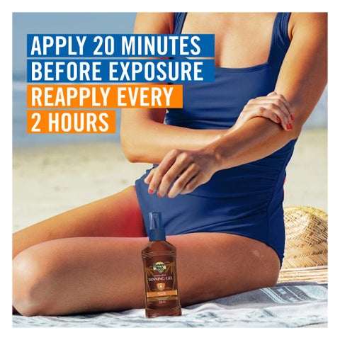Banana Boat SPF 8 Protective Tanning Gel - 236ml