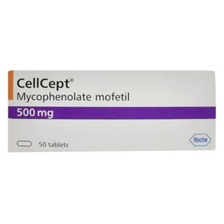Cellcept 500mg Tablets, Pack of 50's