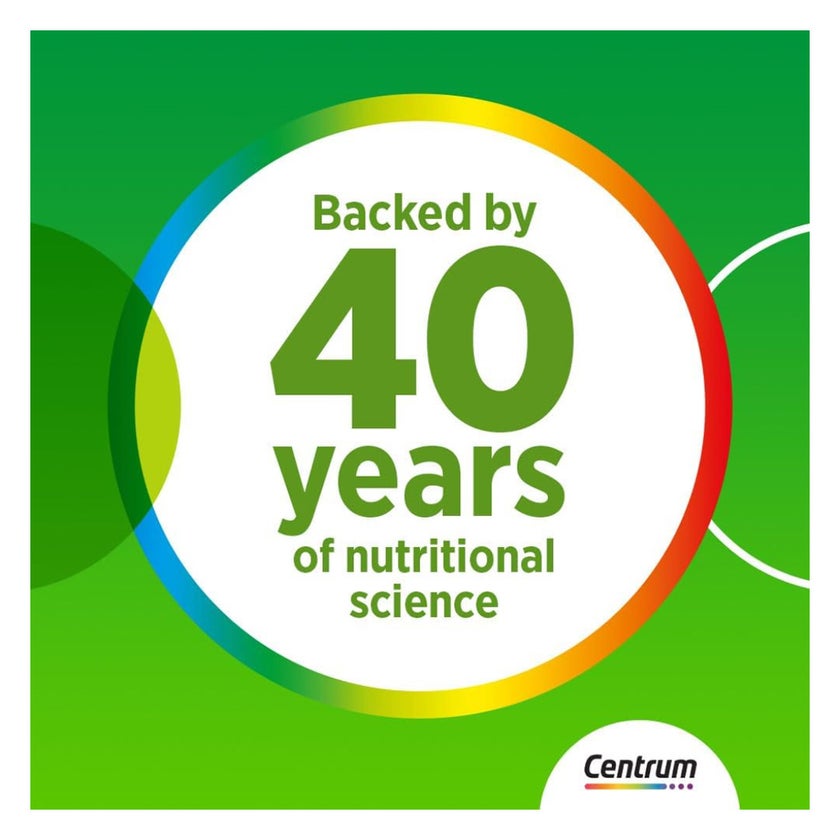 Centrum Adult Multivitamin Tablets, Pack of 100's