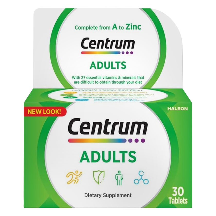 Centrum Sample Pack Centrum Adult Multivitamin Supplement Tablets, Pack of 30's - myAster