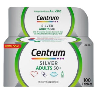 Centrum Silver 50+ Adult Multivitamin Tablets, Pack of 100's