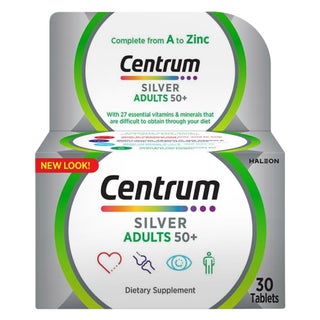 Centrum Silver 50+ Adult Multivitamin Tablets, Pack of 30's