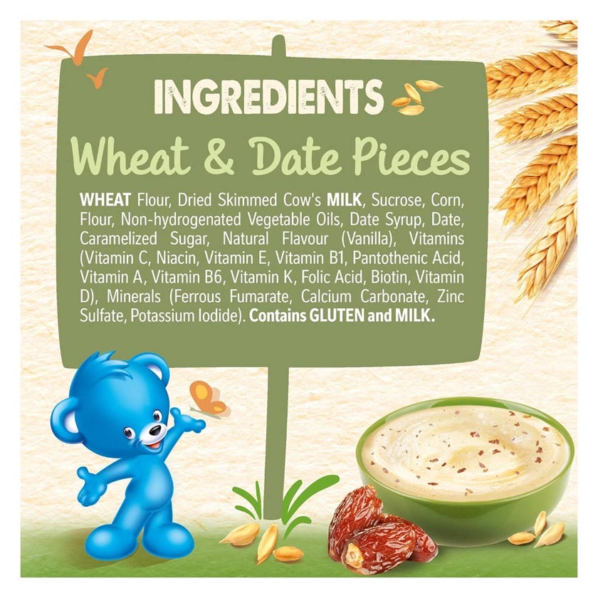 Nestle Cerelac Wheat & Date Pieces Infant Cereals From 8 Months 400g