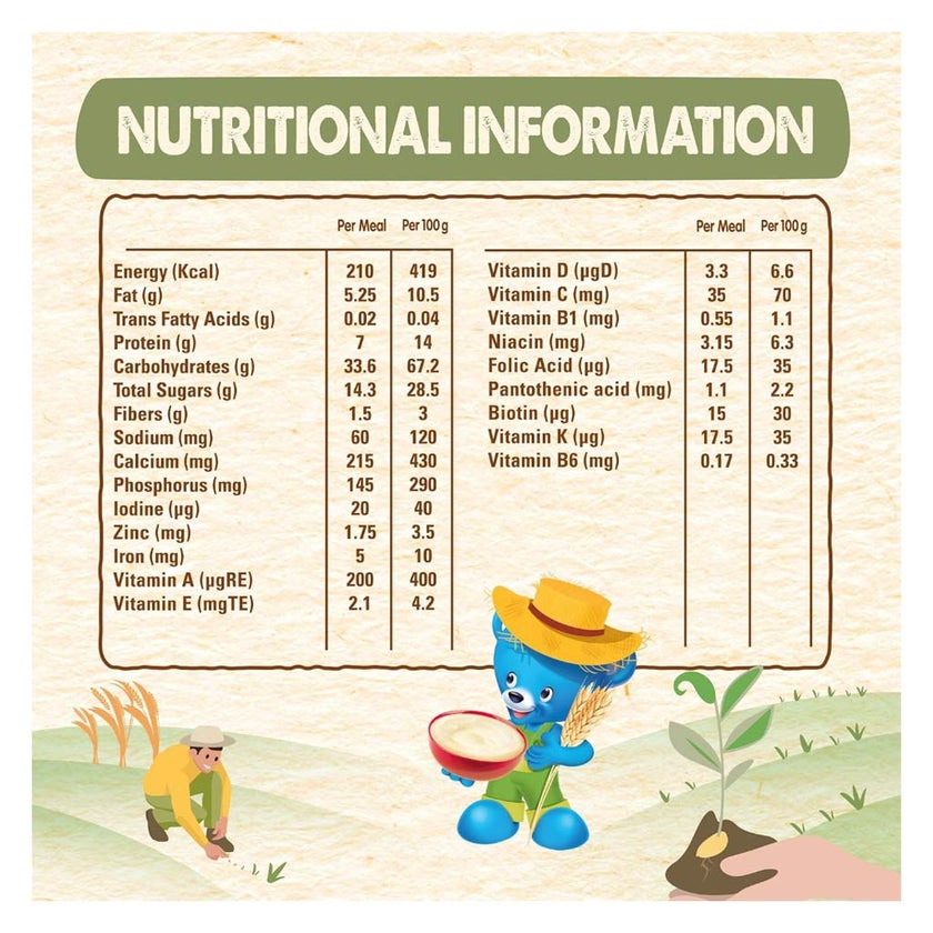 Nestle Cerelac Wheat & Dates Infant Cereals From 6 Months 400g