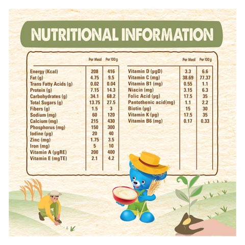 Nestle Cerelac Wheat & Fruit Pieces Infant Cereals From 8 Months 400g