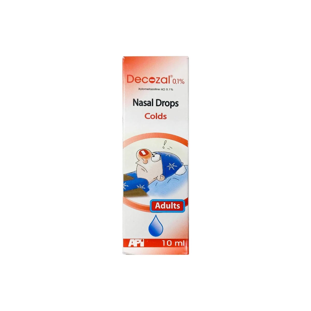 Deconsal Decozal 0.1% Nasal Drops - 10ml - myAster