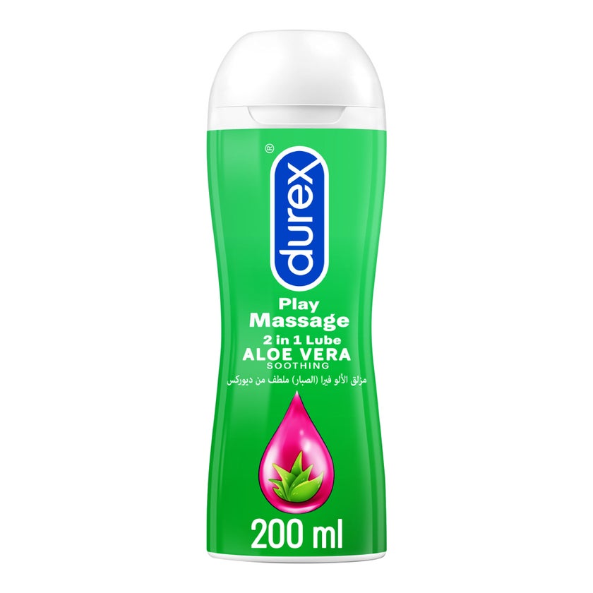 Durex Play Massage 2 In 1 Gel With Aloe Vera Lube 200ml - myAster Durex Play Massage 2 In 1 Gel With Aloe Vera Lube 200ml - myAster