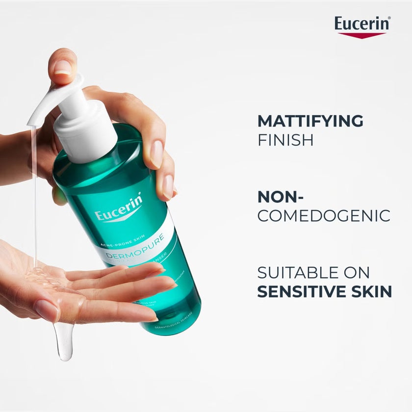 Eucerin Dermo Purifyer Oil Control Cleansing Gel 200ml