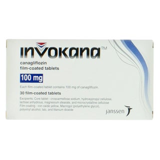 Invokana 100mg Tablets, Pack of 30's