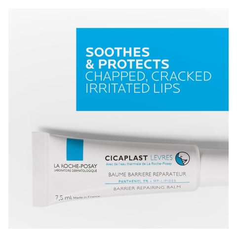 La Roche-Posay Cicaplast Levres Moisturiser Lip Balm For Dry & Chapped Lips 7.5ml