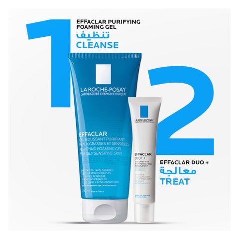 La Roche-Posay Effaclar Purifying Foaming Gel Cleanser, Oily Skin - 200ml