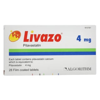Livazo 4mg Tablets, Pack of 28's