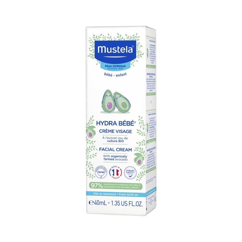 Mustela Baby Hydra Bebe Facial Cream With Avocado 40ml
