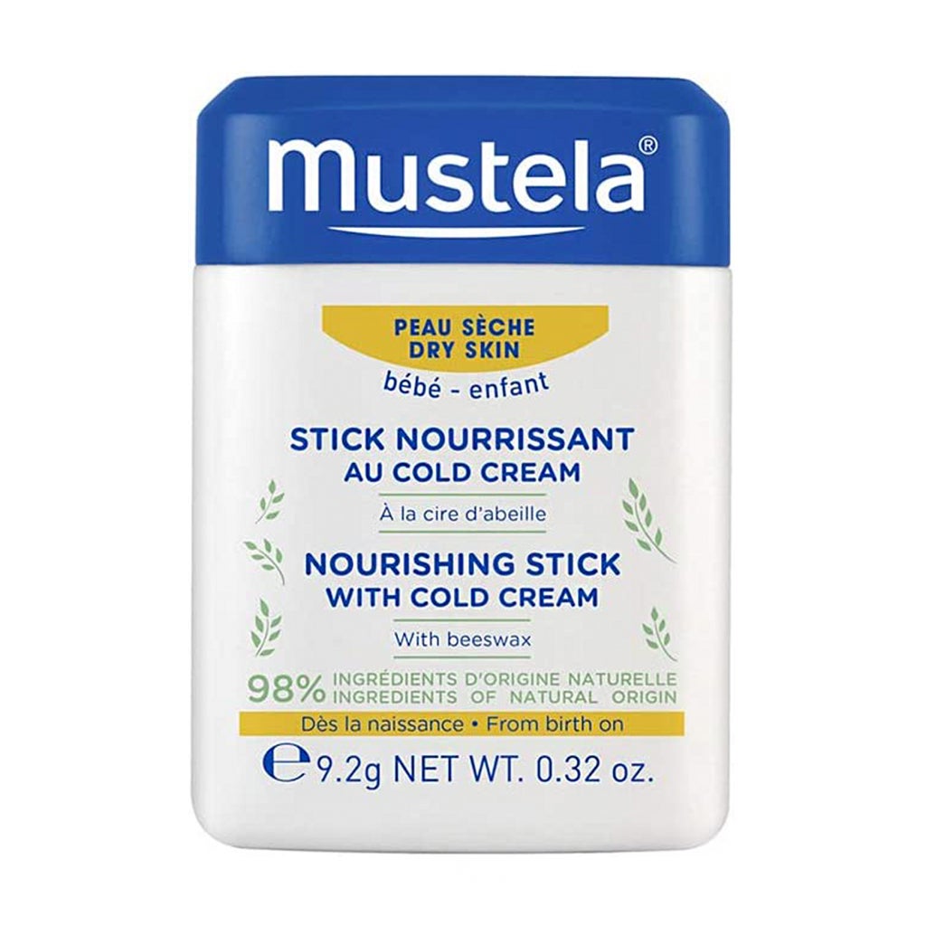 Mustela Baby Nourishing Stick With Cold Cream For Dry Skin 9.2g - myAster