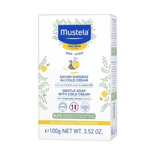 Mustela Baby Gentle Soap With Cold Cream & Beeswax For Dry Skin 100g