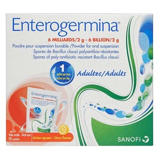 Enterogermina Adult 6 Billion Suspension - 10 Sachets