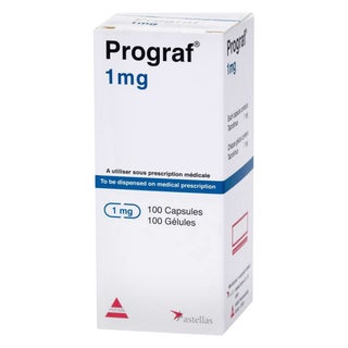 Prograf 1mg Capsules, Pack of 100's