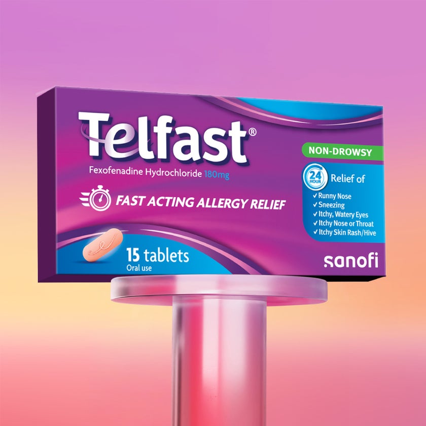 Telfast 180mg Tablets, Pack of 15's