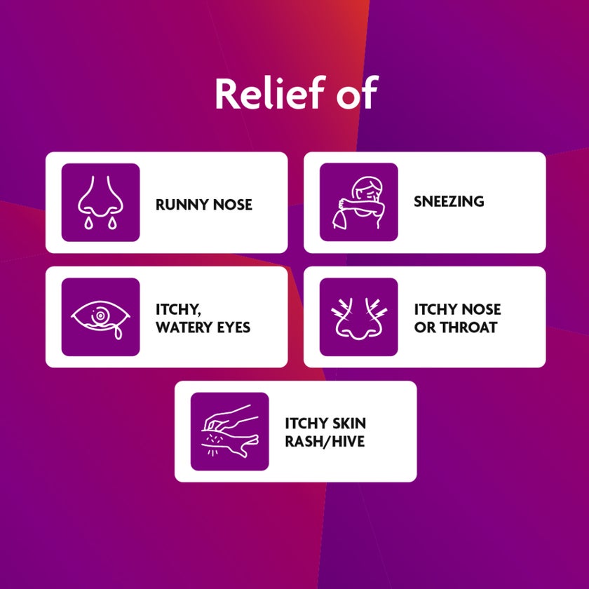 Telfast 180mg Tablets, Pack of 15's