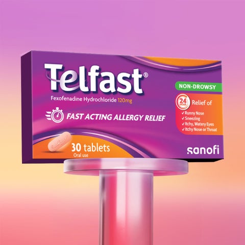 Telfast 120mg Tablets, Pack of 30's