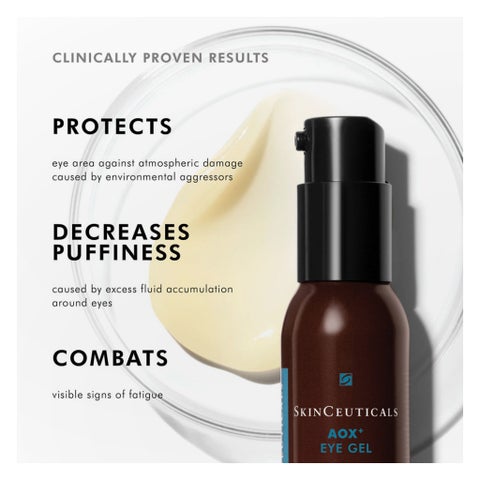 SkinCeuticals AOX Vitamin C Eye Gel, Anti-Aging - 15ml
