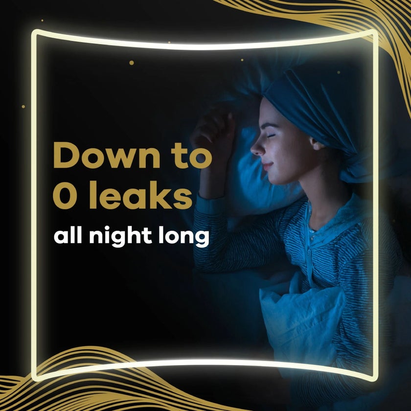 Always Clean & Dry Maxi Thick Night Sanitary Pads With Wings, Pack of 24's