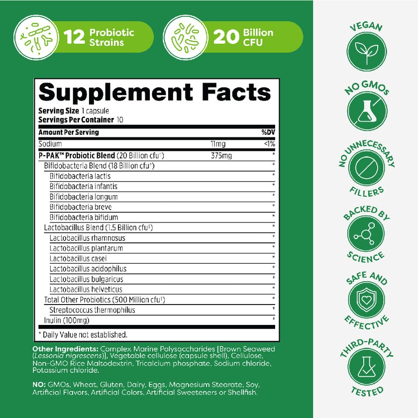 Probulin P-Pack Probiotic Capsules, Pack of 10's