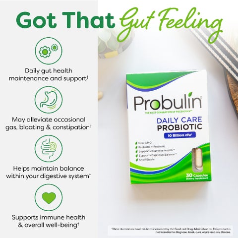 Probulin Daily Care Probiotic Capsules, Pack of 60's