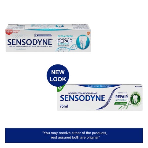 Sensodyne Advanced Repair & Protect Extra Fresh Toothpaste 75ml