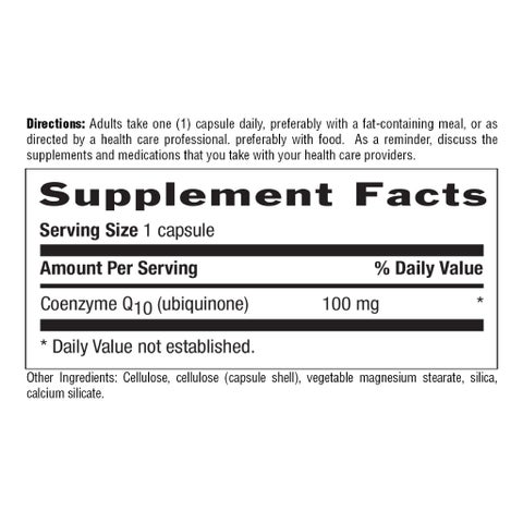 Country Life Vegan CoQ10 100mg Capsules, Pack of 60's