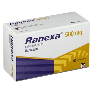 Ranexa 500mg Tablets, Pack of 60's