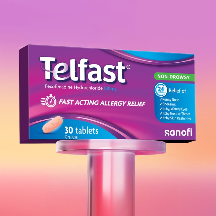 Telfast 180mg Tablets, Pack of 30's