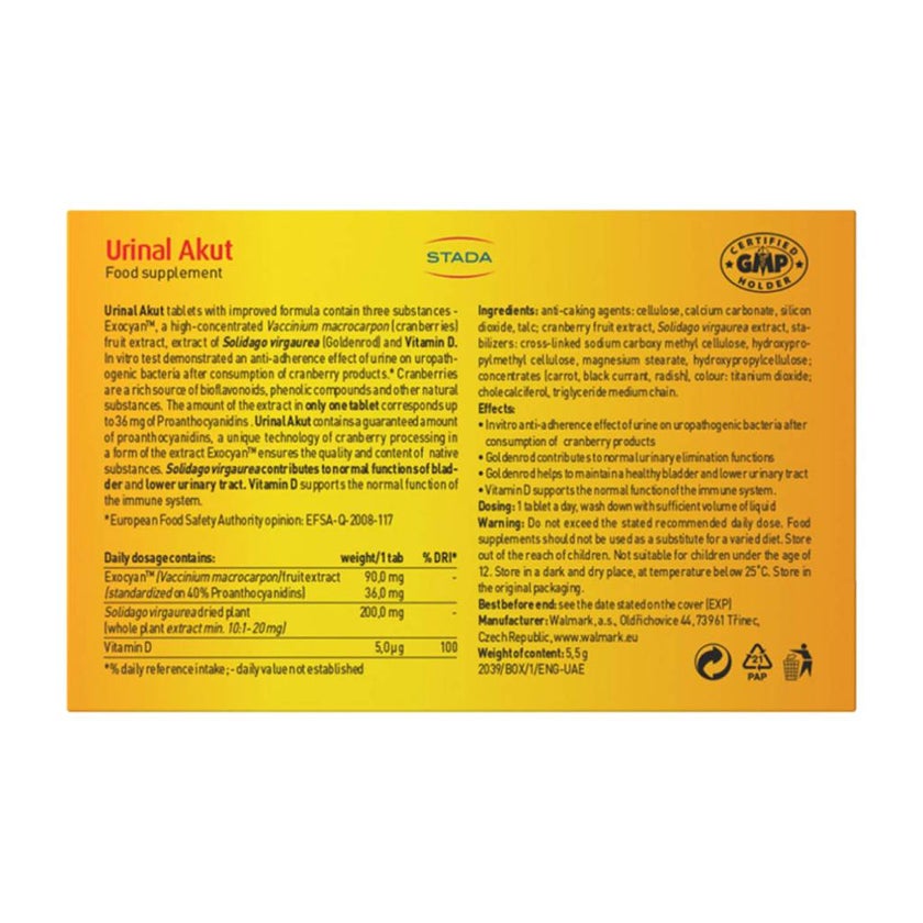 Urinal Softgels, Pack of 30's