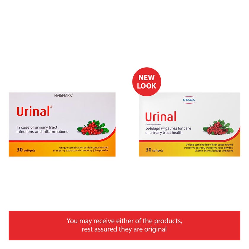 Urinal Softgels, Pack of 30's