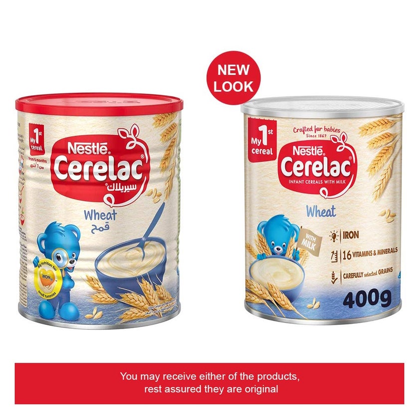 Nestle Cerelac Wheat Infant Cereals From 6 Months 400g