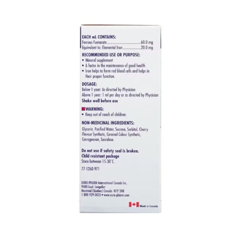 Ferrate 60mg/ml Oral Suspension 100ml