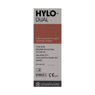 Hylo-Dual Eye Drops - 10ml