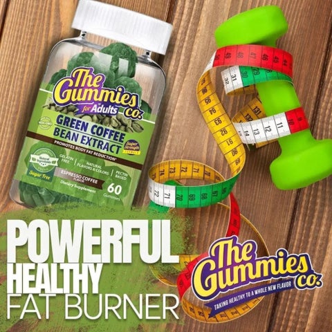 The Gummies Co. Green Coffee Bean Extract Gummies, Pack of 60's