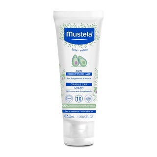 Mustela Baby Cradle Cap Cream For Newborns, Fragrance-Free 40ml