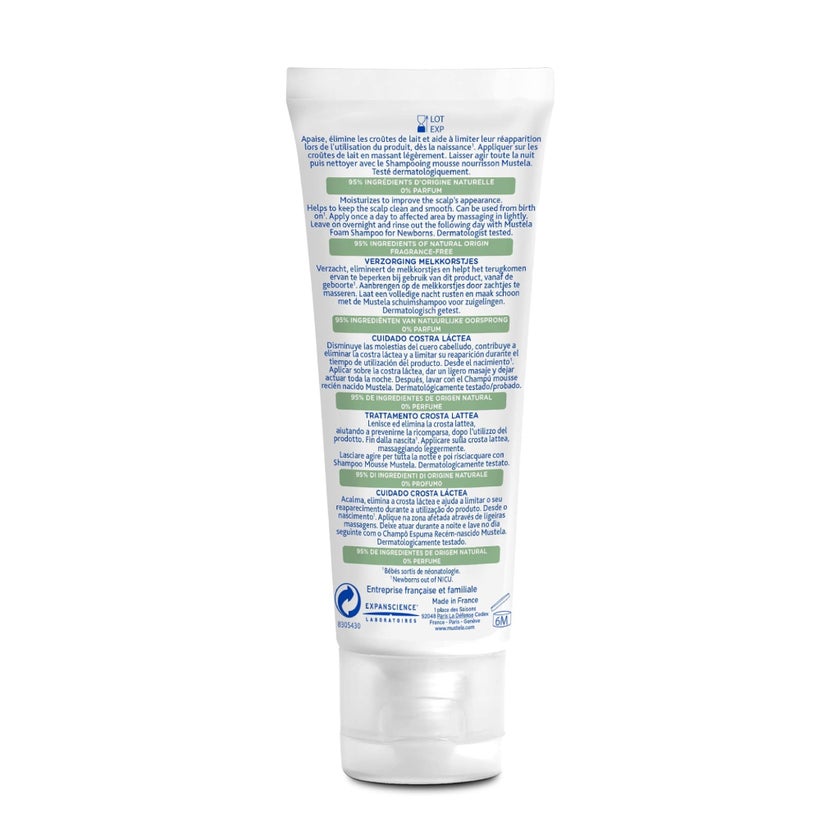 Mustela Baby Cradle Cap Cream For Newborns, Fragrance-Free 40ml