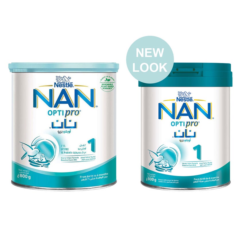 Nestle Nan Optipro 1 Baby Milk Formula 0-6 Months 800g