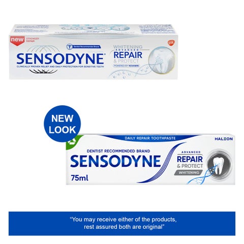 Sensodyne Advanced Repair and Protect Whitening Toothpaste 75ml