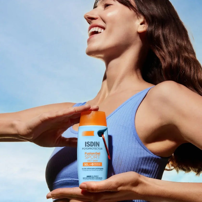 إيسدين فوتوبروتيكتور فيوجن سبورت جل بعامل حماية من أشعة الشمس SPF50+ سعة 100 مل