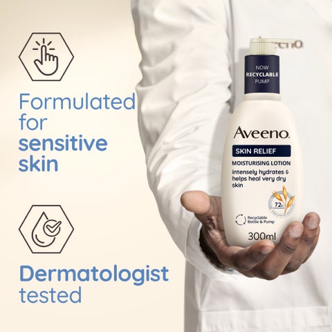 Aveeno Skin Relief Moisturising Lotion For Very dry skin 300ml